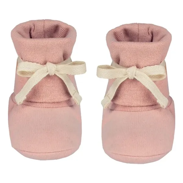 Gray Label - Chaussons Coton Bio - Rose pâle | Smallable