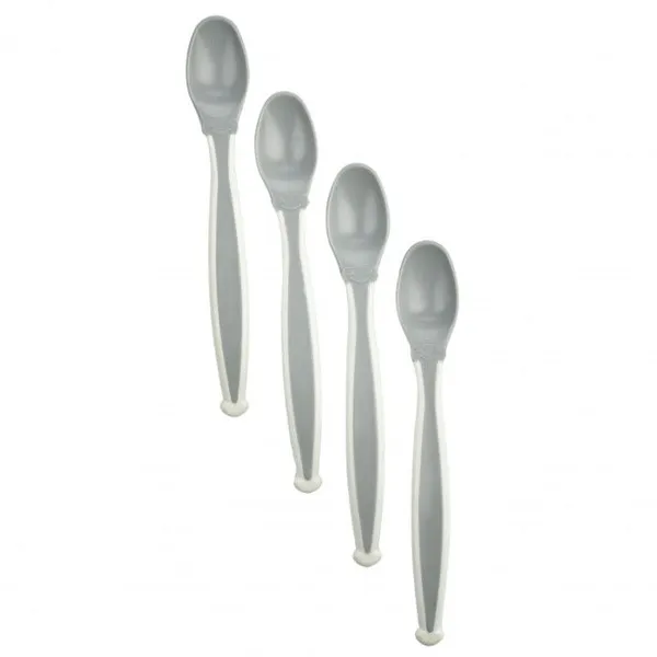 4 cuillères douces gris CHARME / BLANC MUGUET