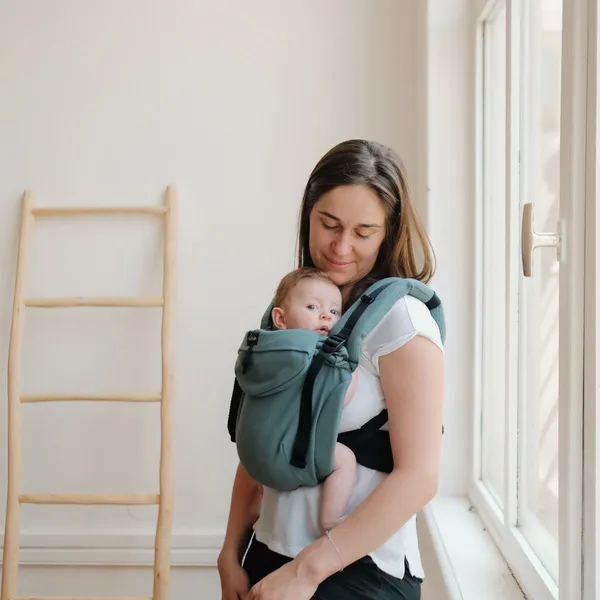 Néo, Porte bébé physiologique, Vert eucalyptus
