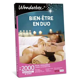 Coffret cadeau Wonderbox Bien-être en duo