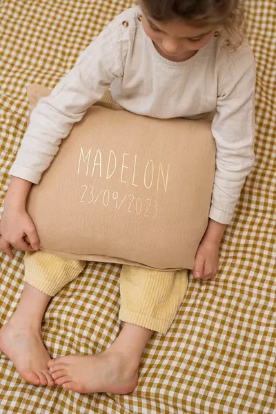 Marin le coussin, le cadeau déco original et personnalisable