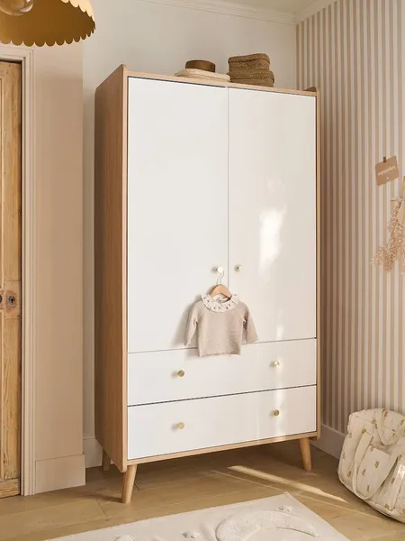 Armoire 2 portes Moonlight - blanc