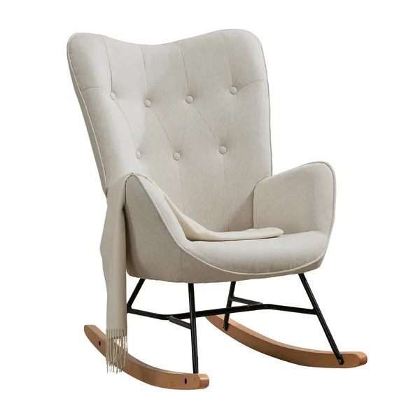 Fauteuil à bascule Scandinave