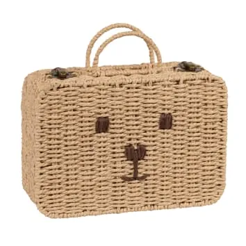 Valisette visage brodé - Maisons du Monde