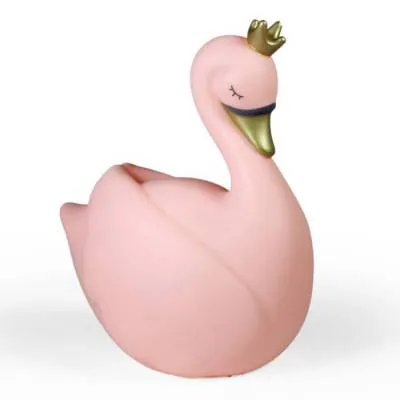ATELIER PIERRE Lampe veilleuse Cygne - Rose