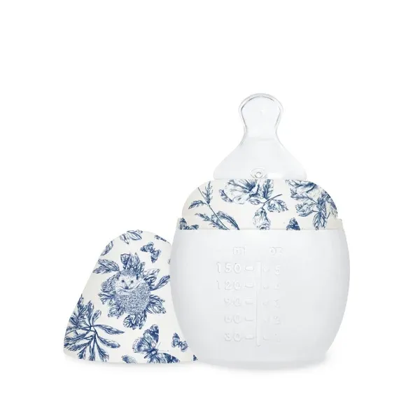 Biberon 150 ml | Tartine et Chocolat "Toile de Jouy" Bleu 0m+