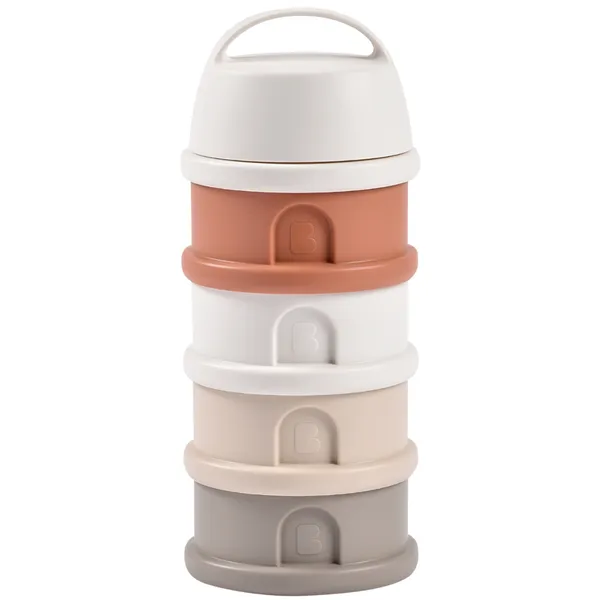 Boîte doseuse cotton white-terracotta - Béaba