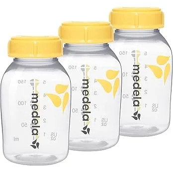 Medela Biberons de conservation pour lait maternel Medela - Sans BPA - Lot de 3 × 150 ml : Amazon.fr: Bébé et Puériculture
