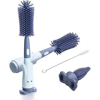 Brosses à Bouteilles en Silicone Alyvisun avec goupillon