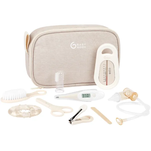 Trousse de soin sable (9 pièces) - Babymoov
