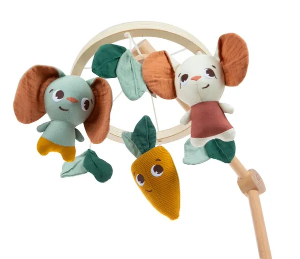 Mobile bébé en bois