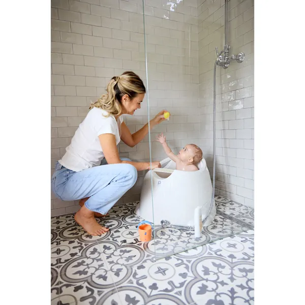 Baignoire de douche Bebelouga blanc | Prémaman