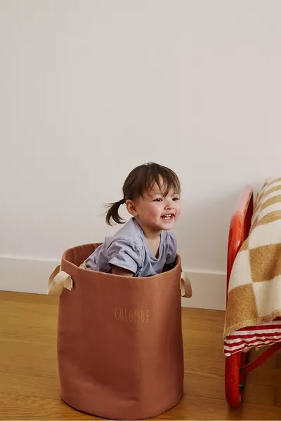 Panier à jouets personnalisé - joli rangement pour chambre d'enfant