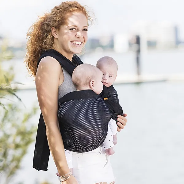 Porte bébé pour jumeaux Twin mesh - Minimonkey