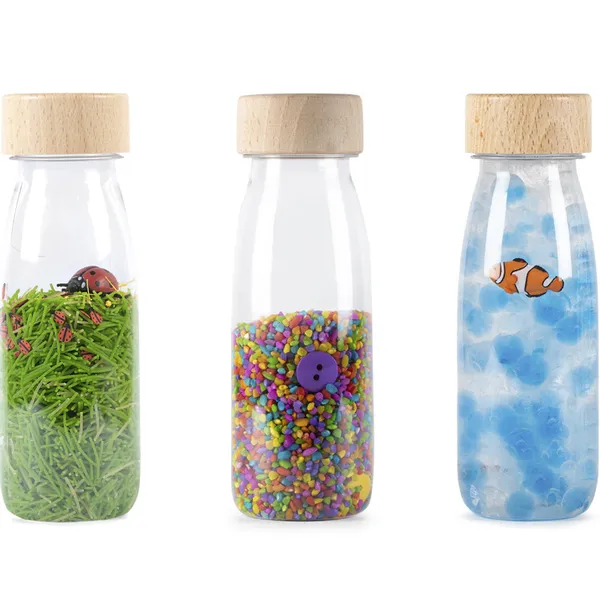 Lot de 3 bouteilles sensorielles Sound Eco - Petit Boum