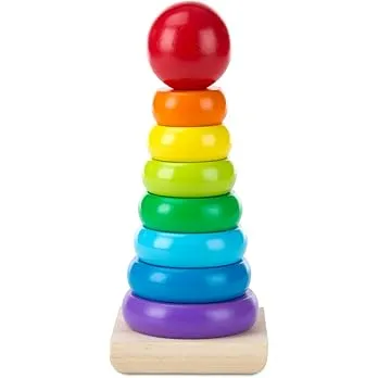 Jeu bois arc-en-ciel