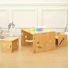 Set table et chaise Montessori évolutif