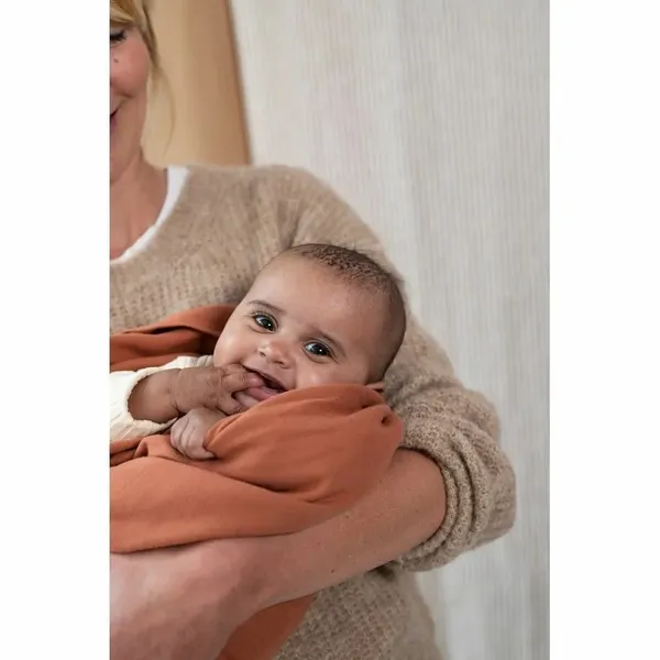 Le maxi lange pour bébé personnalisable en coton bio