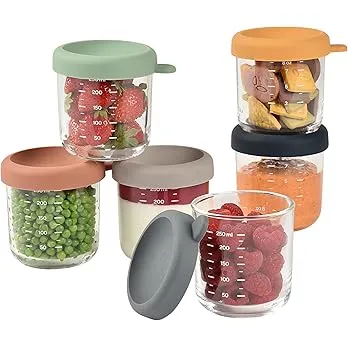 Béaba - 6 pots en verre repas bébé
