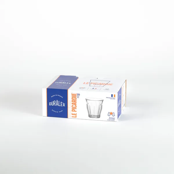 6 verres duralex 90ml idéal bébé