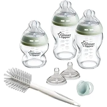 Kit 3 biberons verre Tommee Tippee