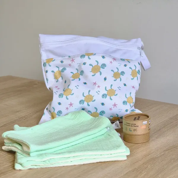Kit  - Débarbouillette peau sensible | B'bies