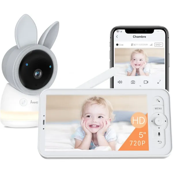 Babyphone caméra connecté Alnanny Premium Arenti