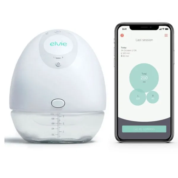 Elvie Pump | Tire-lait électrique mains libres portable, silencieux et intelligent
