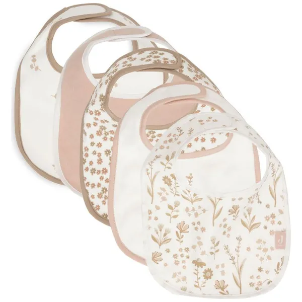 Lot de 5 bavoirs imperméables Bloomy