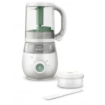 Robot cuiseur mixeur Philips 4 en 1 pour bébé SCF885/01 400 W Blanc