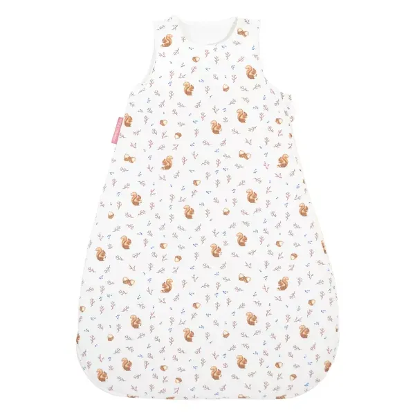 Gigoteuse bébé coton bio écureuil Noisette | Little Crevette