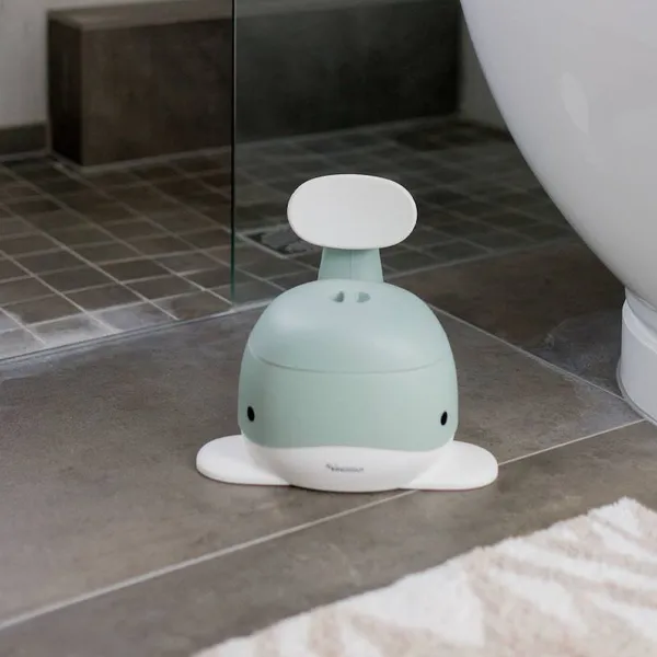 Pot bébé baleine aquamarine - Kindsgut