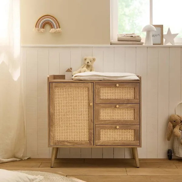 Commode palmo bois clair - Calicosy - Vertbaudet