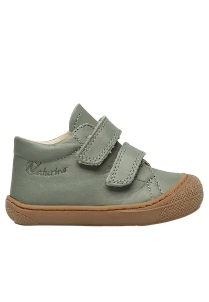 Chaussures premiers pas en cuir cocoon - vert clair