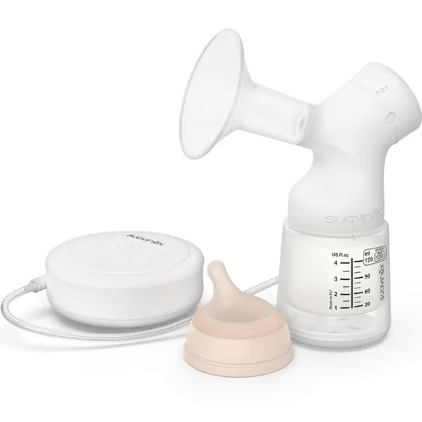 Tire lait électrique + biberon Zéro Zéro (120 ml) - Suavinex