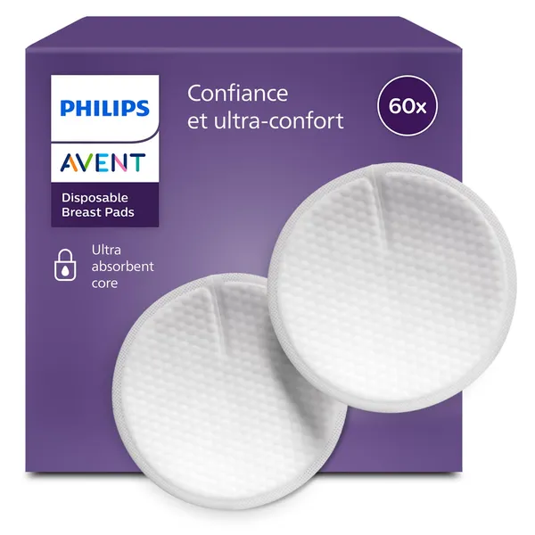 Philips Avent 60 Coussinets d'Allaitement
