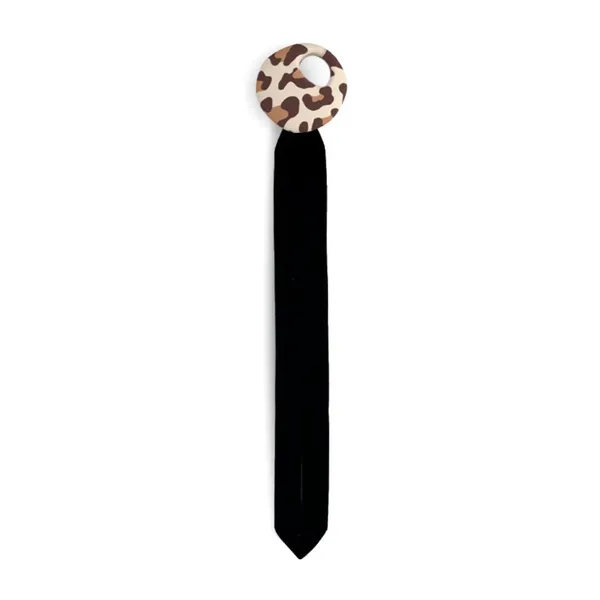 Attache-tétine Pebble Élhée - Black/Graouu