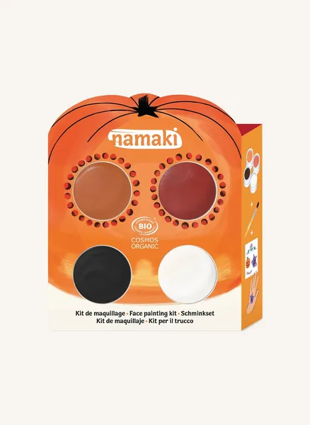 Palette de maquillage 4 fards Halloween | Orange