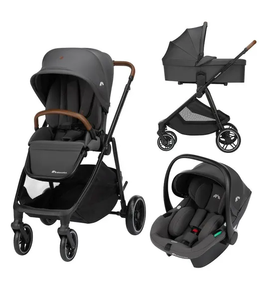 Pack poussette trio luvia - mineral graphite