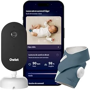 Pack Dream Duo™ 3 Owlet Système surveillance santé bébé