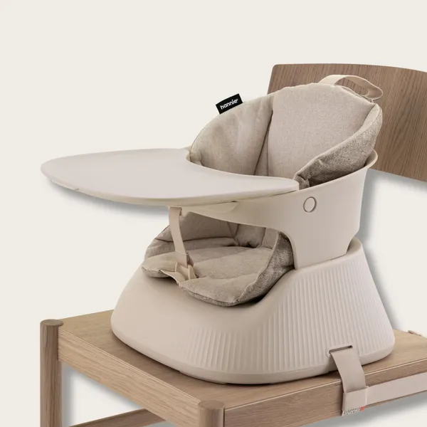 Chaise haute bébé nomade & réhausseur portable pliable Hannie