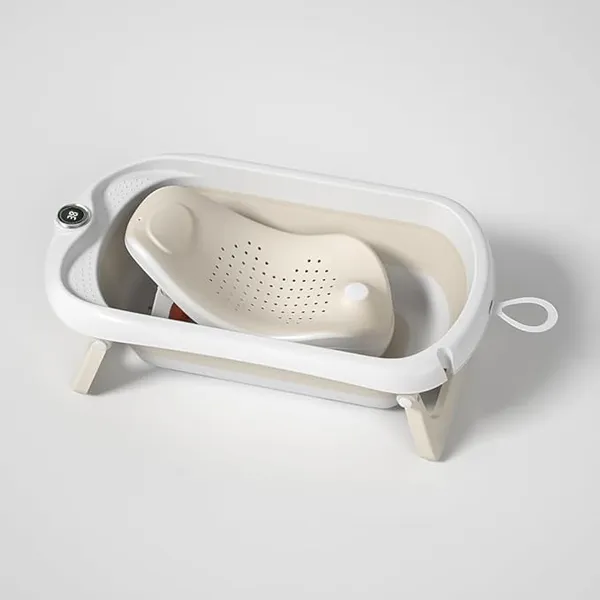 Baignoire Bébé Pliable Thermomètre Intégré