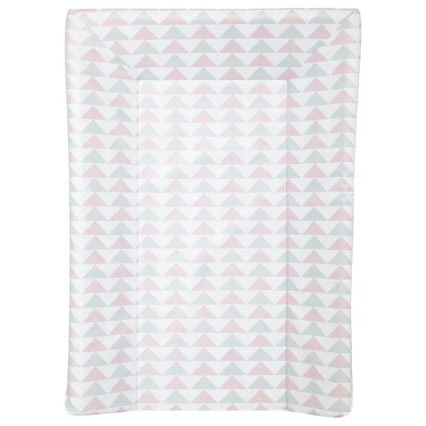 Matelas à langer bébé Luxe Géométrique rose - Matelas à langer pour bébé 50x70 cm