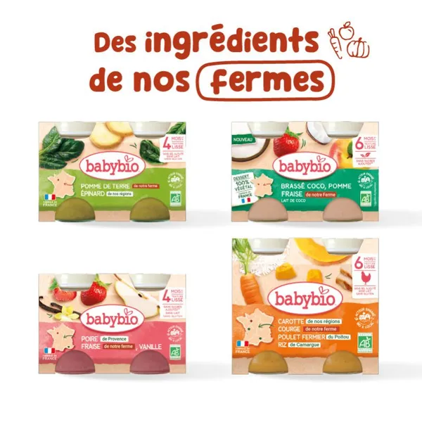 Pack Début de la diversification | Spécial Fermes Babybio