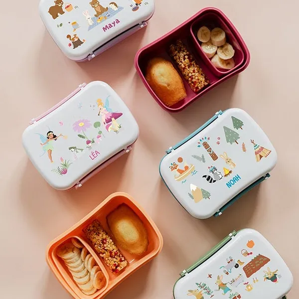 Boîte à goûter - snack personnalisable