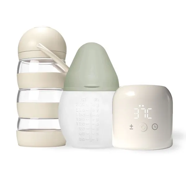 Coffret Nomade - Biberon + chauffe-biberon + boîte doseuse - Élhée