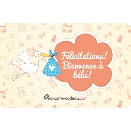Ma Carte Cadeau Naissance multi-enseignes